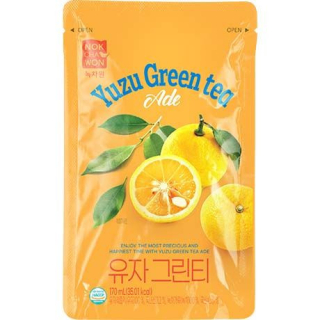 Yuzu Grüner Tee Getränk Ade - Yuzu Grüner Tee Getränk Ade, Flasche 170 ml