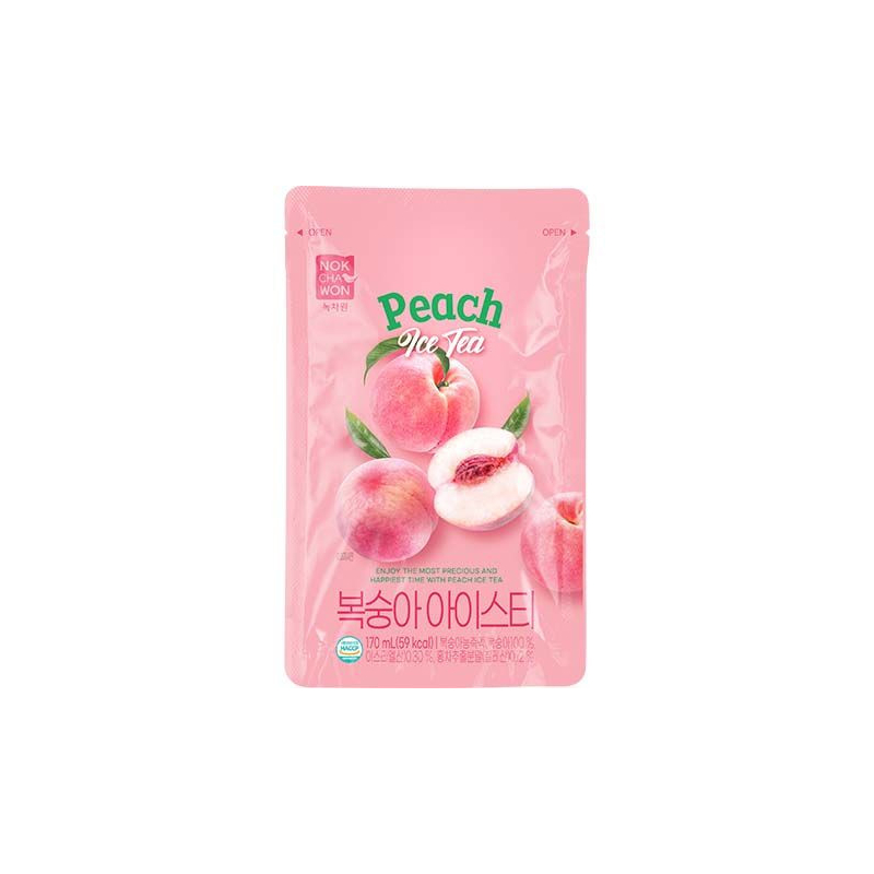 Eistee-Getränk Pfirsich Ade - Eistee-Getränk Pfirsich Ade, Flasche 170 ml