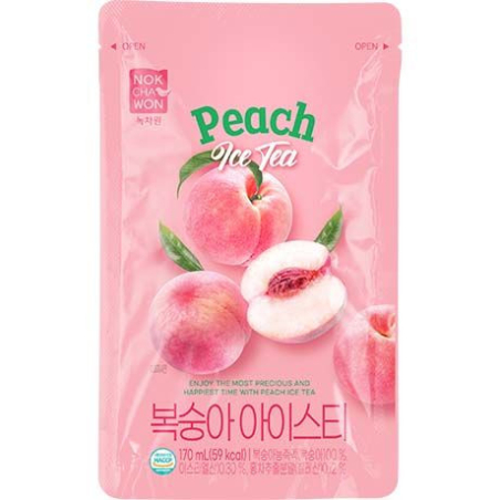 Eistee-Getränk Pfirsich Ade - Eistee-Getränk Pfirsich Ade, Flasche 170 ml