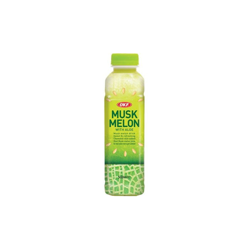 Moschusmelonen-Getränk - Moschusmelonen-Getränk, Flasche 500 ml