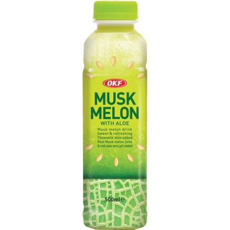 Moschusmelonen-Getränk - Moschusmelonen-Getränk, Flasche 500 ml