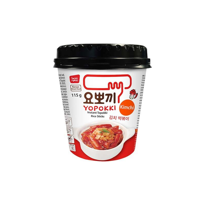 Instant Topokki Kimchi - Instant Topokki Kimchi, Pack 115 g