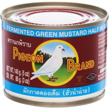 Grüner Senf Eingelegt - Grüner Senf Eingelegt, Pack 140 g