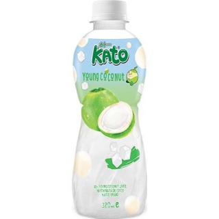 Kokosnuss Saft mit Nata De Coco - Kokosnuss Saft mit Nata De Coco, Flasche 320 ml