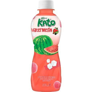 Wassermelonensaft mit Nata de Coco - Wassermelonensaft mit Nata de Coco, Flasche 320 ml