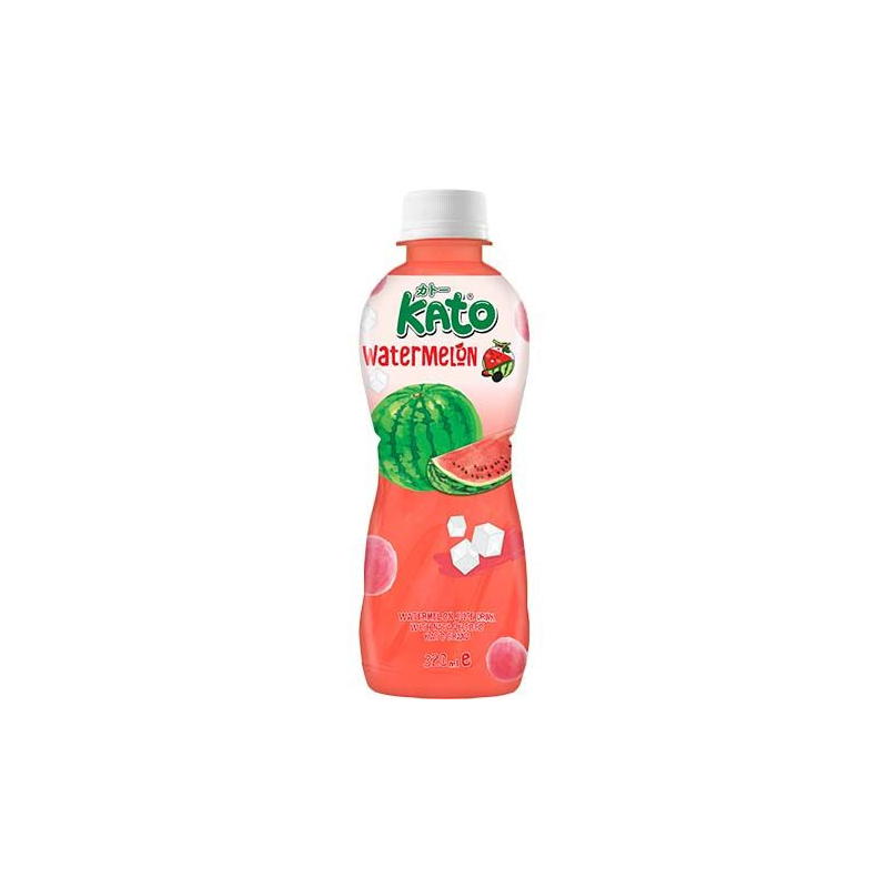 Wassermelonensaft mit Nata de Coco - Wassermelonensaft mit Nata de Coco, Flasche 320 ml