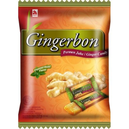 Ingwer-Pfefferminz-Bonbons - Ingwer-Pfefferminz-Bonbons, Pack 125 g