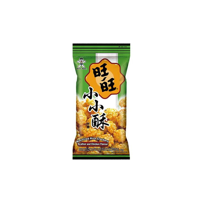 Reiskräcker Hühnchen & Frühlingszw. Mini - Reiskräcker Hühnchen & Frühlingszw. Mini, Pack 60 g
