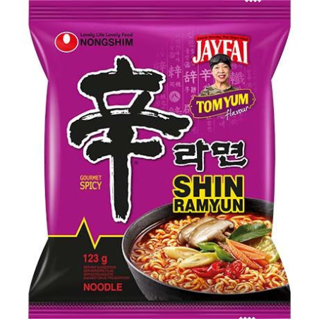 Instantnudeln Shin Ramyun Tom Yum - Instantnudeln Shin Ramyun Tom Yum, Pack 123 g