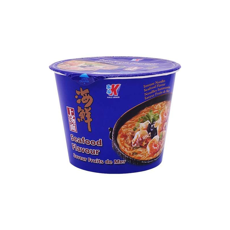 Instantnudeln Meeresfrüchte Schüssel - Instantnudeln Meeresfrüchte Schüssel, Pack 120 g