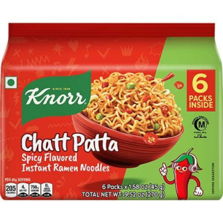 Instantnudeln Chatt Patta 6er-Pack - Instantnudeln Chatt Patta 6er-Pack, Pack 45 g