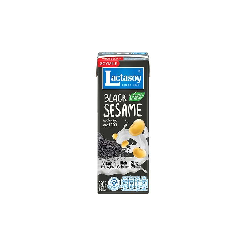 Sojamilch Schwarzer Sesam - Sojamilch Schwarzer Sesam, Flasche 250 ml