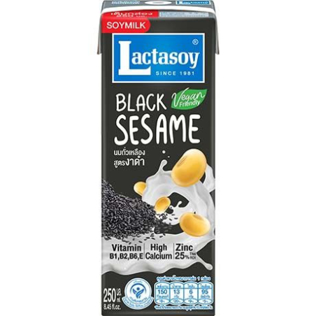 Sojamilch Schwarzer Sesam - Sojamilch Schwarzer Sesam, Flasche 250 ml