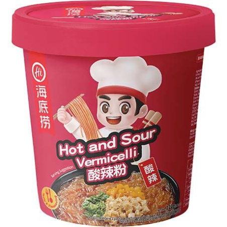 Instantnudeln Hot & Sour - Instantnudeln Hot & Sour, Pack 122 g
