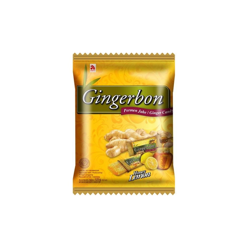Ingwer-Honig-Zitronen-Bonbons - Ingwer-Honig-Zitronen-Bonbons, Pack 125 g