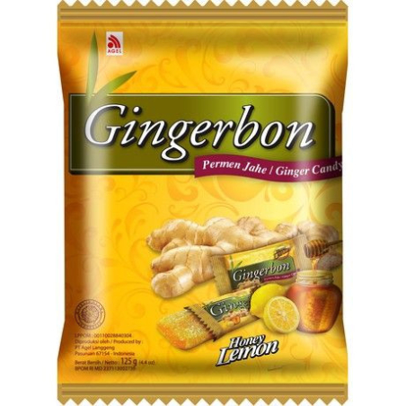 Ingwer-Honig-Zitronen-Bonbons - Ingwer-Honig-Zitronen-Bonbons, Pack 125 g