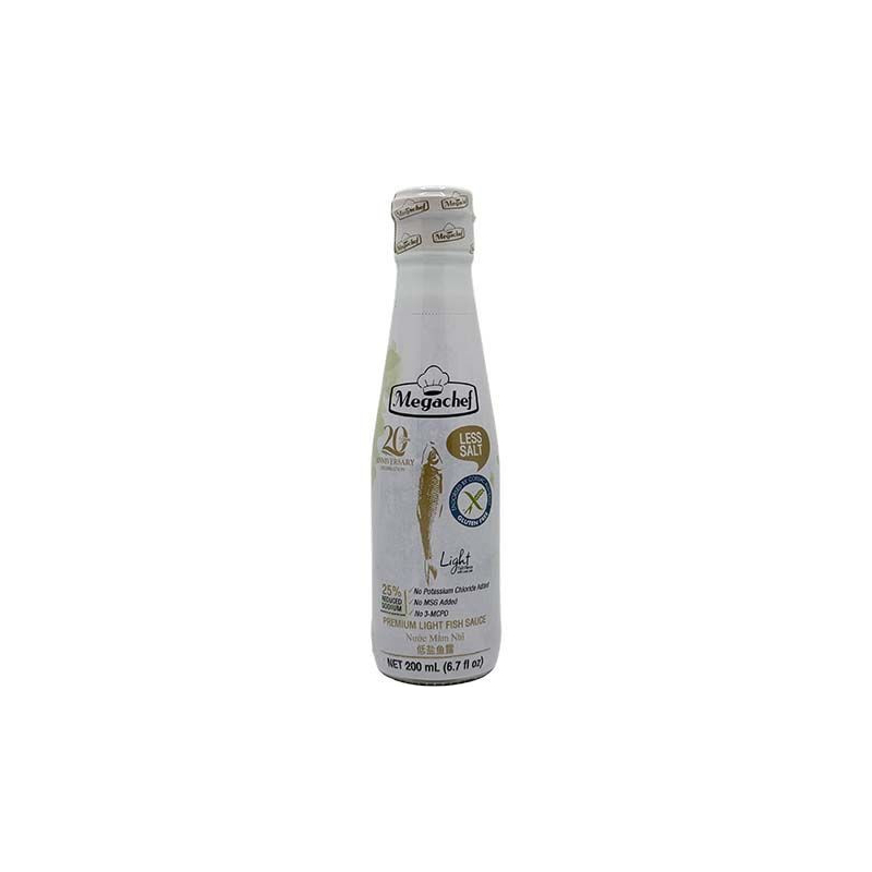 Fischsoße Premium Light Wenig Salz - Fischsoße Premium Light Wenig Salz, Flasche 200 ml