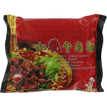 Instantnudeln Rindfleisch - Instantnudeln Rindfleisch, Pack 120 g