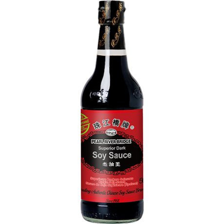 Sojasoße Dunkel Superior - Sojasoße Dunkel Superior, Flasche 500 ml