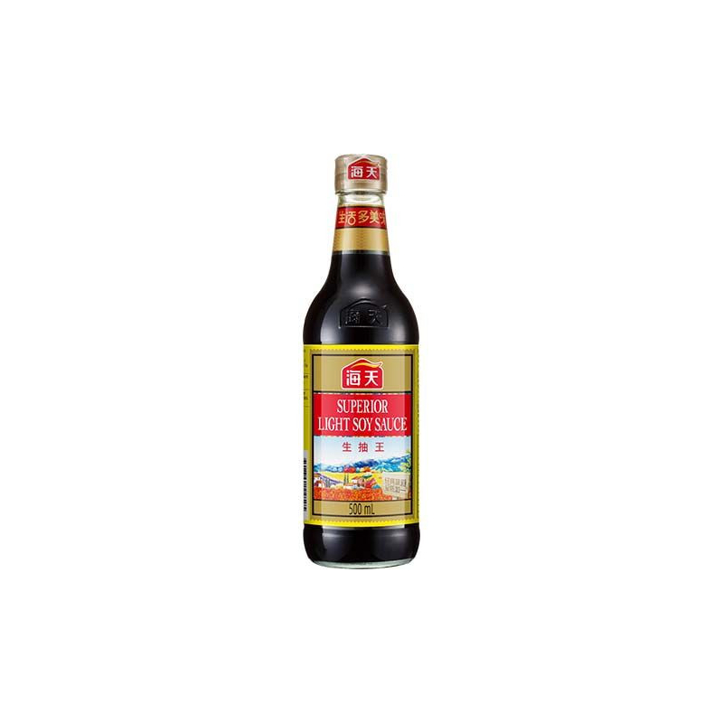 Sojasoße Hell Superior - Sojasoße Hell Superior, Flasche 500 ml