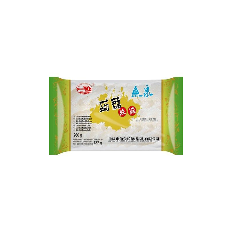 Shirataki Nudelknoten - Shirataki Nudelknoten, Pack 260 g