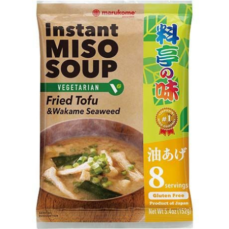 Miso-Suppe Tofu Frittiert & Wakame Veg. - Miso-Suppe Tofu Frittiert & Wakame Veg., Pack 152 g