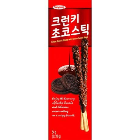 Choco Sticks Crunky - Choco Sticks Crunky, Pack 54 g