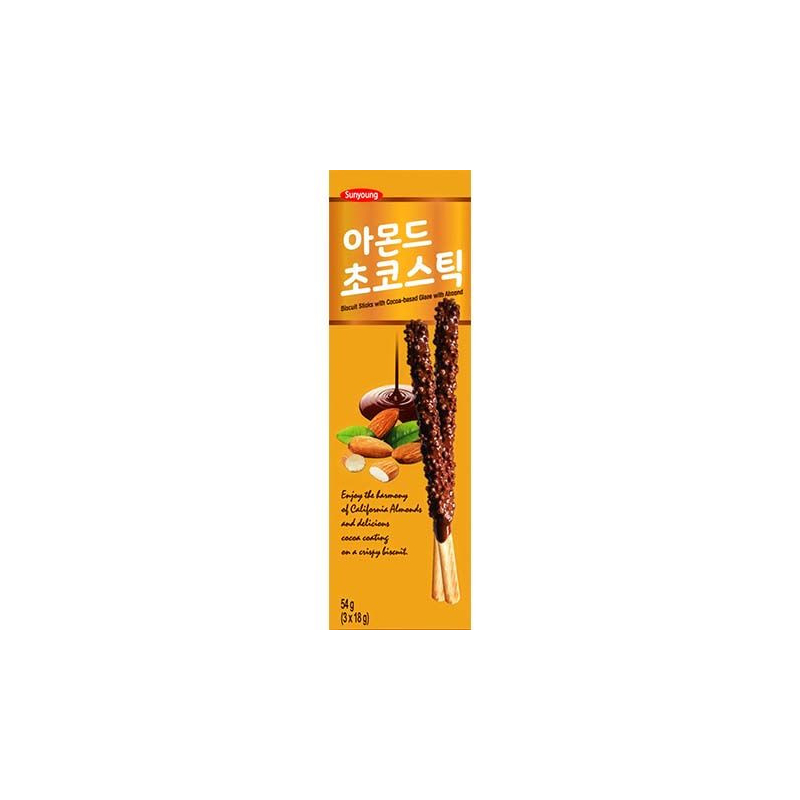 Choco Sticks Mandel - Choco Sticks Mandel, Pack 54 g