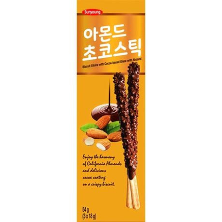 Choco Sticks Mandel - Choco Sticks Mandel, Pack 54 g