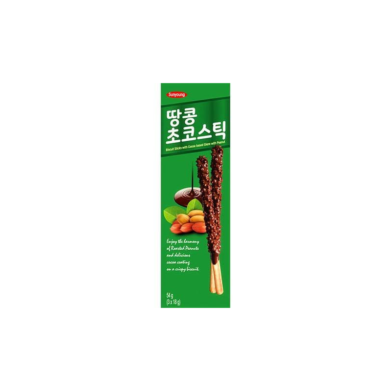 Choco Sticks Erdnuss - Choco Sticks Erdnuss, Pack 54 g