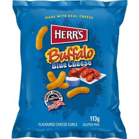Käseflips Buffalo & Blauschimmelkäse - Käseflips Buffalo & Blauschimmelkäse, Pack 113 g