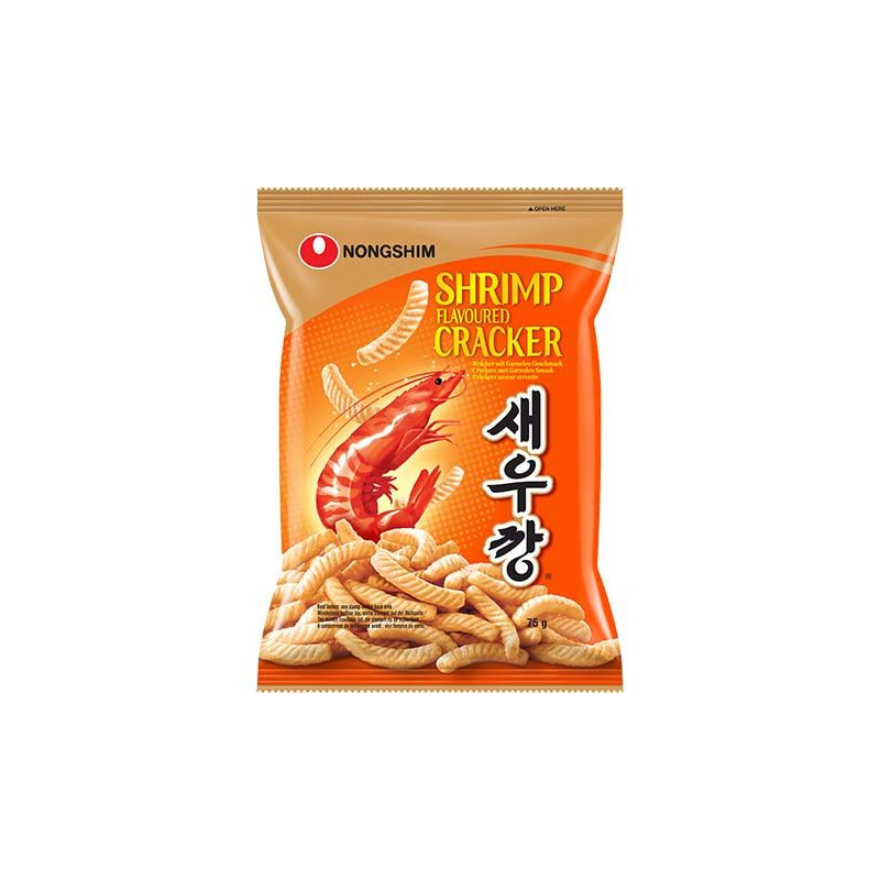 Kräcker mit Garnelen-Geschmack - Kräcker mit Garnelen-Geschmack, Pack 75 g