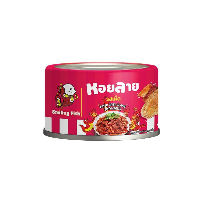 Babymuscheln Gebraten mit Chili - Babymuscheln Gebraten mit Chili, Pack 40 g