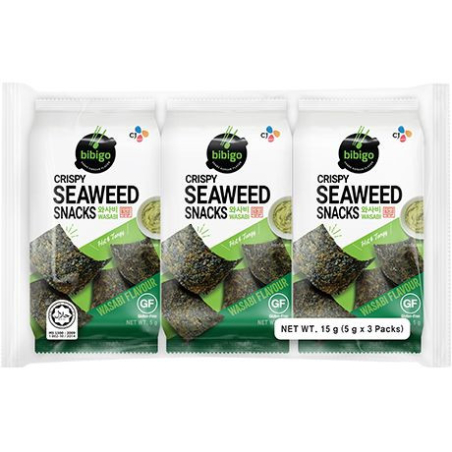 Seetang Snack Wasabi - Seetang Snack Wasabi, Pack 5 g