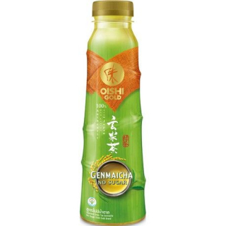 Grüner Tee Getränk Genmaicha ohne Zucker - Grüner Tee Getränk Genmaicha ohne Zucker, Flasche 400 ml