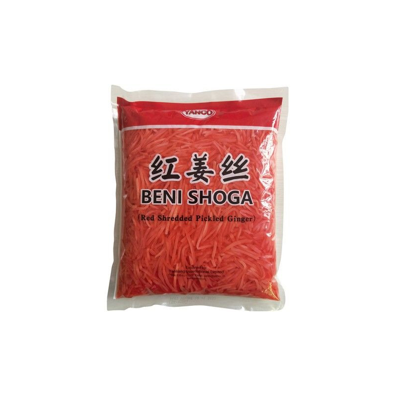 Ingwer Eingelegt Rot Beni Shoga - Ingwer Eingelegt Rot Beni Shoga, Pack 1.5 kg