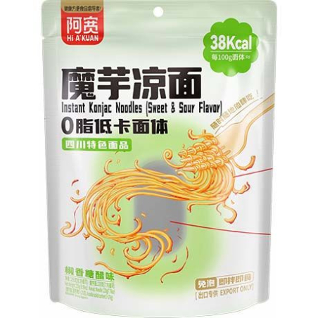 Instantnudeln Konjac Sweet & Sour - Instantnudeln Konjac Sweet & Sour, Pack 255 g