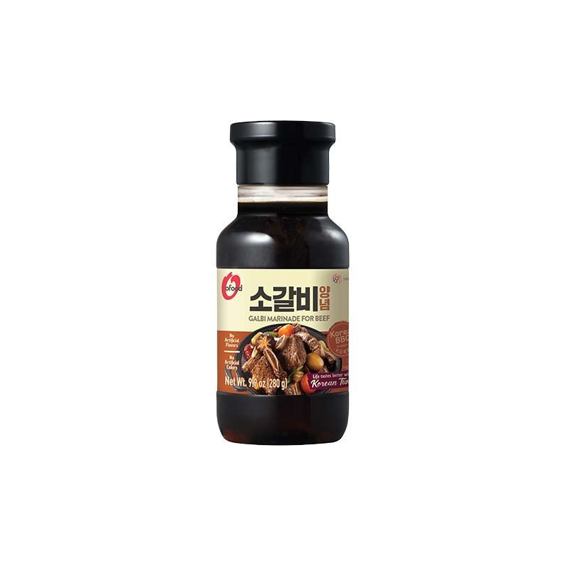 Koreanische BBQ-Marinade Kalbi für Rind - Koreanische BBQ-Marinade Kalbi für Rind, Pack 280 g