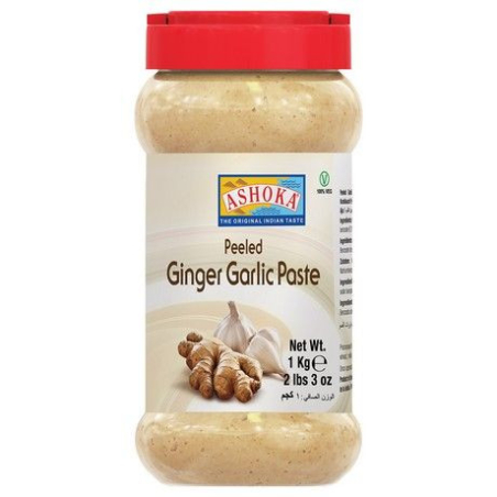 Geschälter Ingwer-Knoblauch-Paste - Geschälter Ingwer-Knoblauch-Paste, Pack 1 kg