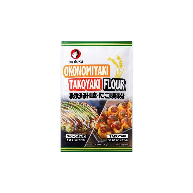 Okonomiyaki- & Takoyaki-Mehl - Okonomiyaki- & Takoyaki-Mehl, Pack 180 g