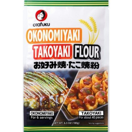 Okonomiyaki- & Takoyaki-Mehl - Okonomiyaki- & Takoyaki-Mehl, Pack 180 g