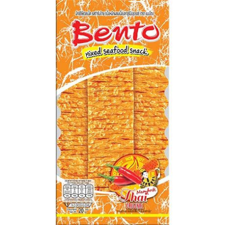 Tintenfisch Snack Namprik - Tintenfisch Snack Namprik, Pack 20 g
