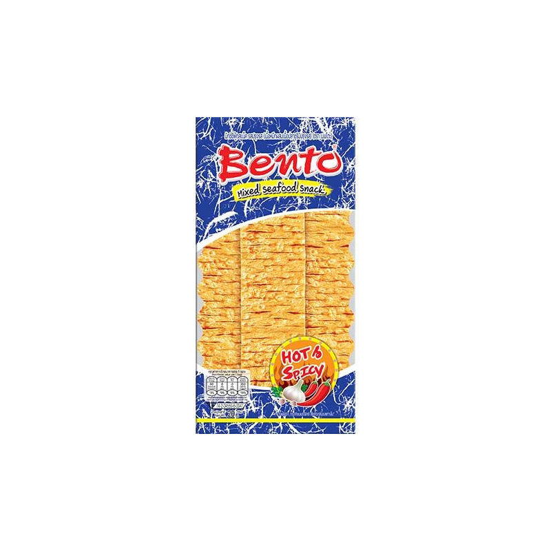 Tintenfisch Snack Hot & Spicy - Tintenfisch Snack Hot & Spicy, Pack 20 g