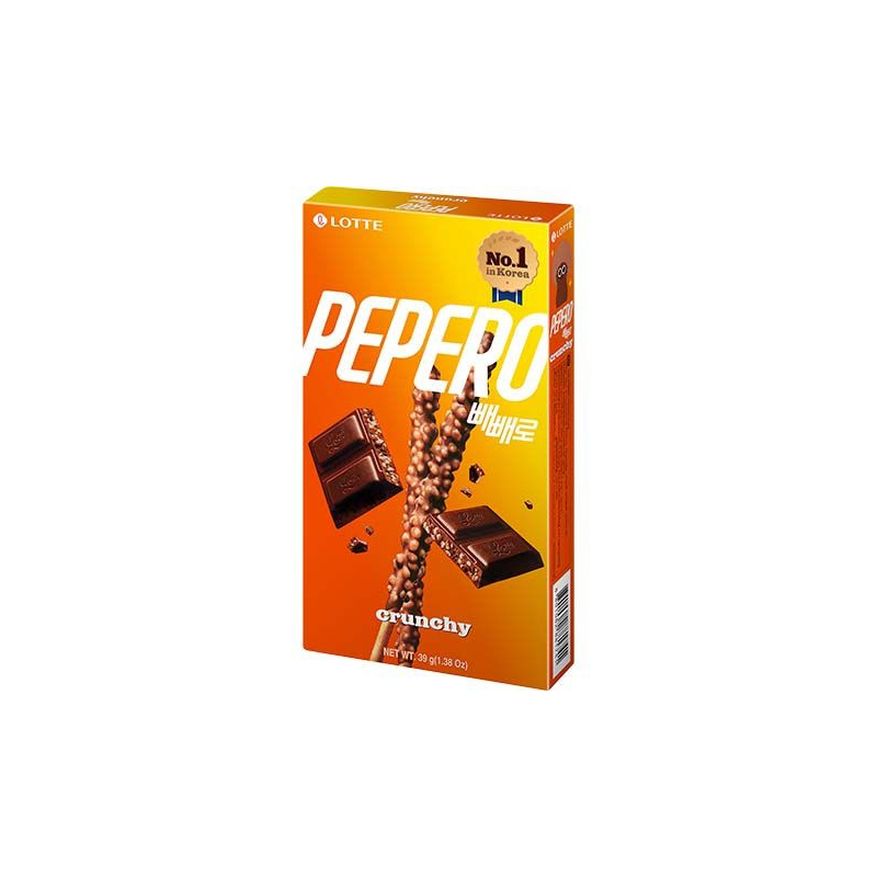 Pepero Keksstangen Crunchy - Pepero Keksstangen Crunchy, Pack 39 g