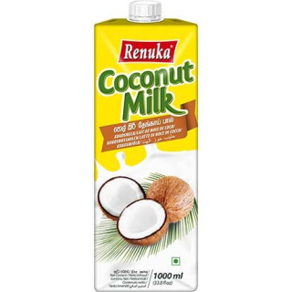Kokosmilch 17% Fett - Kokosmilch 17% Fett, Flasche 1 l