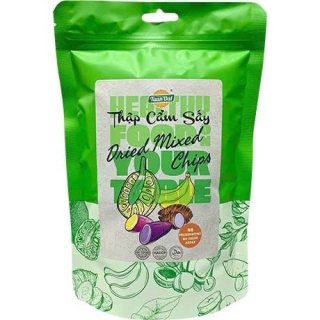 Gemischte Fruchtchips - Gemischte Fruchtchips, Pack 100 g