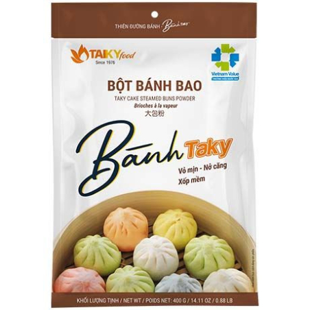 Mehlmix für Gedämpfte Brötchen - Mehlmix für Gedämpfte Brötchen, Pack 400 g