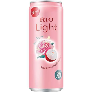 Cocktail Rose, Litschi & Brandy 3% Vol. - Cocktail Rose, Litschi & Brandy 3% Vol., Flasche 330 ml