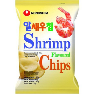 Chips mit Garnelen Geschmack - Chips mit Garnelen Geschmack, Pack 75 g