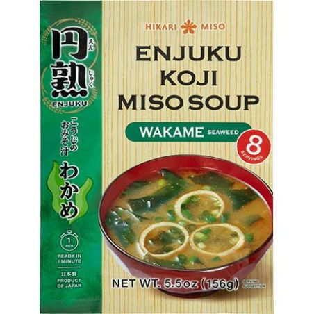 Miso-Suppe Enjuku Koji Wakame - Miso-Suppe Enjuku Koji Wakame, Pack 156 g